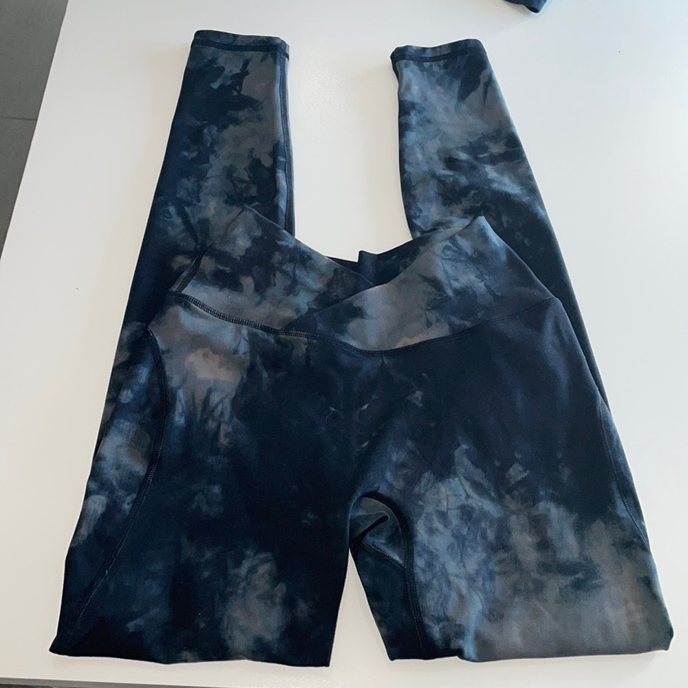 Surface Power Legging - Black Oil Stain - S